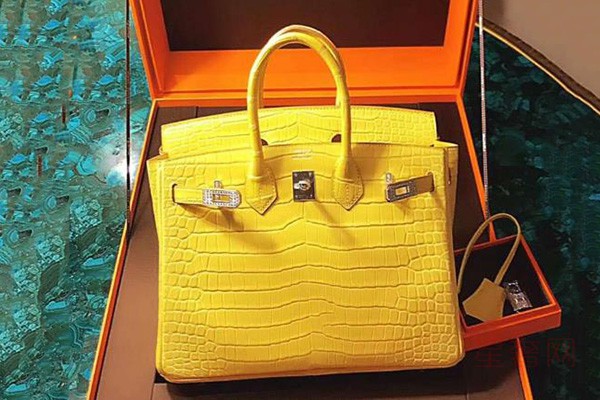 二手爱马仕birkin25雾面白金钻扣包包图片